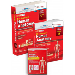 BD CHAURASIAS HUMAN ANATOMY 9ED 2 VOL SET WITH COMPANION BOOKLET FOR PHYSIOTHERAPY STUDENTS (PB 2024) book by BD Chaurasia's…
