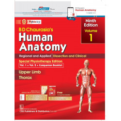 BD CHAURASIAS HUMAN ANATOMY 9ED 2 VOL SET WITH COMPANION BOOKLET FOR PHYSIOTHERAPY STUDENTS (PB 2024) book by BD Chaurasia's… -