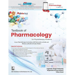 TEXTBOOK OF PHARMACOLOGY FOR PHYSIOTHERAPY STUDENTS (PB 2023) book by JOGINDER SINGH PATHANIA
