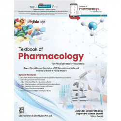 TEXTBOOK OF PHARMACOLOGY FOR PHYSIOTHERAPY STUDENTS (PB 2023) book by JOGINDER SINGH PATHANIA - Back Cover