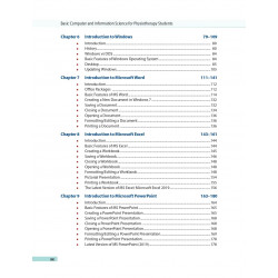 BASIC COMPUTER AND INFORMATION SCIENCE FOR PHYSIOTHERAPY STUDENTS (PB 2023) book by RANDHIR P - Additional Image 7