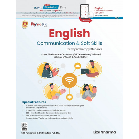 ENGLISH COMMUNICATION AND SOFT SKILLS FOR PHYSIOTHERAPY STUDENTS (PB 2023) book by Dr Liza Sharma