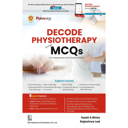 Decode Physiotherapy Through Mcqs (Pb 2024) book by SWATI A BHISE