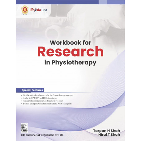 Workbook for Research in Physiotherapy | (PB - 2026) book by Tarpan H Shah, Hiral T Shah