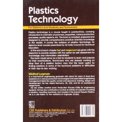 PLASTIC TECHNOLOGY FOR DIPLOMA LEVEL STUDENTS AND TECHNICIANS (PB 2013) book by LUQMAN M. - Additional Image 3
