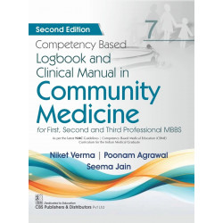 Competency Based Logbook and Clinical Manual in Community Medicine, 2/e for First, Second and Third Professional MBBS (PB 20…