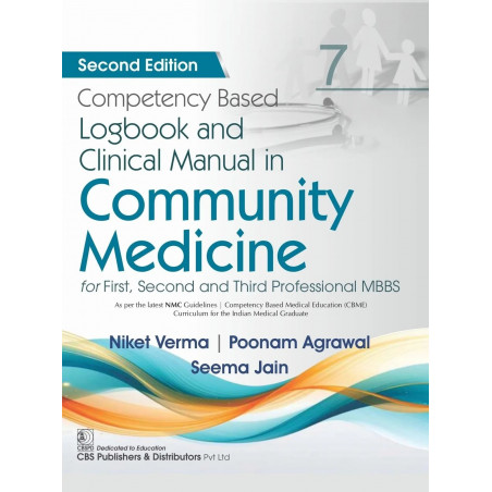 Competency Based Logbook and Clinical Manual in Community Medicine, 2/e for First, Second and Third Professional MBBS (PB 20…