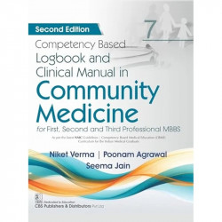 Competency Based Logbook and Clinical Manual in Community Medicine, 2/e for First, Second and Third Professional MBBS (PB 20… -