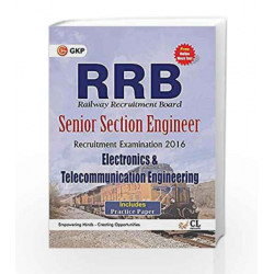 Guide to RRB Electronics and Telecommunication Engg. (Senior Section Engineer) 2016 by GKP Book-9789351450078