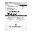 Competency Based Logbook and Clinical Manual in Community Medicine, 2/e for First, Second and Third Professional MBBS (PB 20… -
