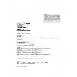 Competency Based Logbook and Clinical Manual in Community Medicine, 2/e for First, Second and Third Professional MBBS (PB 20… -