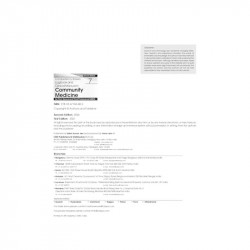 Competency Based Logbook and Clinical Manual in Community Medicine, 2/e for First, Second and Third Professional MBBS (PB 20… -