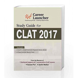CLAT Guide 2017 (Includes Solved Paper & Practice Sets) by GKP Book-9789351450238