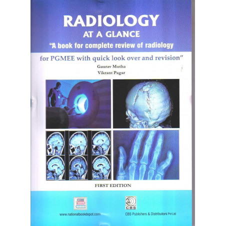 Radiology At A Glance A Book For Complete Review Of Radiology (Pb 2017) [Paperback] MUTHA G. book by MUTHA G.