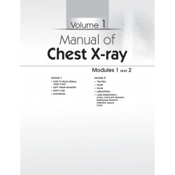 Manual Of Chest Xray Modules 1 And 2 Vol 1 (Pb 2025) book by PRASAD R. - Additional Image 5