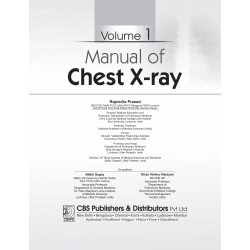 Manual Of Chest Xray Modules 1 And 2 Vol 1 (Pb 2025) book by PRASAD R. - Additional Image 7