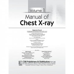 Manual Of Chest Xray Modules 1 And 2 Vol 1 (Pb 2025) book by PRASAD R. - Additional Image 8