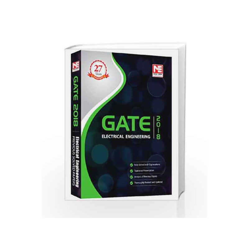 GATE 2018: Electrical Engineering Solved Papers by Made Easy Editorial Board Book-9789351472582
