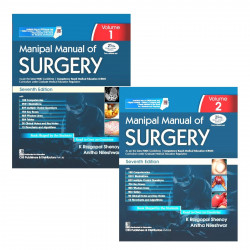 Manipal Manual Of Surgery 7Ed 2 Vol Set (Pb 2025) (Cbme Edition) book by K Rajgopal Shenoy, Anitha Nileshwar