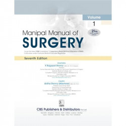 Manipal Manual Of Surgery 7Ed 2 Vol Set (Pb 2025) (Cbme Edition) book by K Rajgopal Shenoy, Anitha Nileshwar - Additional Image