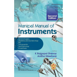 Manipal Manual Of Instruments 2Ed (Pb 2025) book by SHENOY K. R