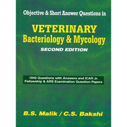 Veterinary Bacteriology And Mycology (Objective And Short Answer Questions) 2Ed (Pb 2018) book by MALIK B. S