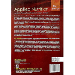 Applied Nutrition Livestock Poultry Rabbits And Laboratory Animals 3Ed (Pb 2020) book by REDDY D. V - Additional Image 5