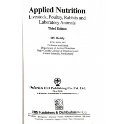 Applied Nutrition Livestock Poultry Rabbits And Laboratory Animals 3Ed (Pb 2020) book by REDDY D. V - Additional Image 7