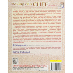 MAKING OF A CHEF, 2E book by CHAKRAVARTI B. K - Back Cover