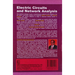 ELECTRIC CIRCUITS AND NETWORKS ANALYSIS (PB 2019) book by CHANDRASHEKHARAI1AH PM - Additional Image 3