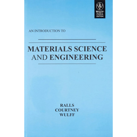 AN INTRODUCTION TO MATERIALS SCIENCE AND ENGINEERING (PB 2011) book by CRUSE J.M.