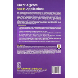 LINEAR ALGEBRA AND ITS APPLICATIONS (PB 2019) book by A GANESH - Additional Image 3