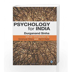 Psychology for India by Durganand Sinha Book-9789351503675