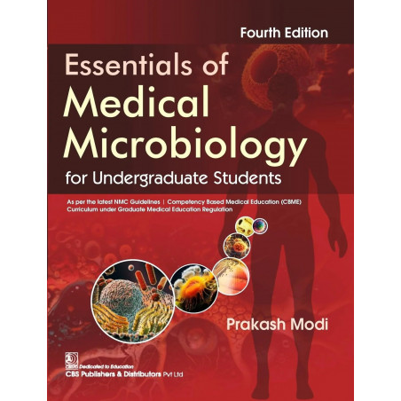 Essentials Of Medical Microbiology For Undergraduates Students 4Ed (Pb 2025) (ISBN - 9788197982255) book by Prakash Modi