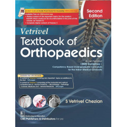 Vetrivel Textbook of Orthopaedics, 2/e - 2024 book by S Vetrivel Chezian