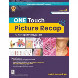 One Touch Picture Recap Vol 2 (Pre-Para Clinical Subjects) - 2025 book by Sudhir Kumar Singh - Back Cover