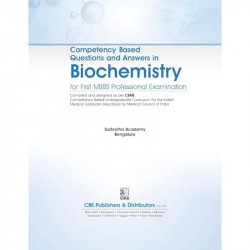 COMPETENCY BASED QUESTIONS AND ANSWERS IN BIOCHEMISTRY FOR FIRST MBBS PROFESSIONAL EXAMINATION (PB 2021) book by SUSHRUTHA A… -