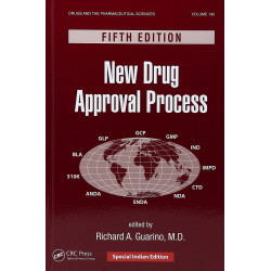 NEW DRUG APPROVAL PROCESS VOLUME 190 5ED (SIE) (HB 2026) book by GUARINO R.A.