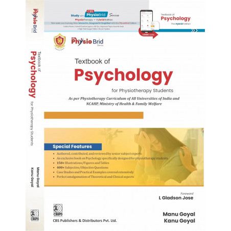 Textbook of Psychology for Physiotherapy Students - 2025 book by Manu Goyal, Kanu Goyal