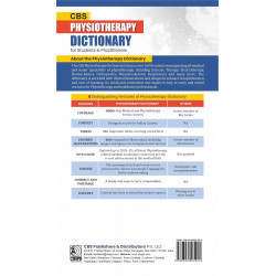 CBS Physiotherapy Dictionary for Students and Practitioners - 2025 book by CBS - Additional Image 3