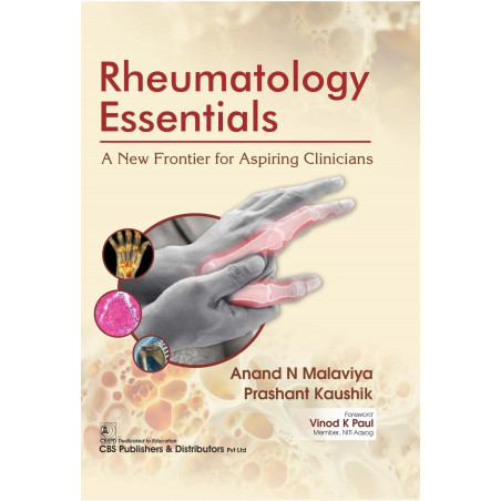RHEUMATOLOGY ESSENTAILS A NEW FRONTIER FOR ASPIRING CLINICIANS (HB 2025) book by Anand N Malaviya, Prashant Kaushik