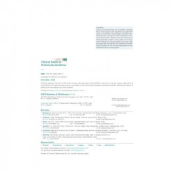 Clinical Pearls In Pulmonary Medicine (Hb 2026) book by Venkata Nagarjuna Maturu, V Pratibh Prasad - Additional Image 6