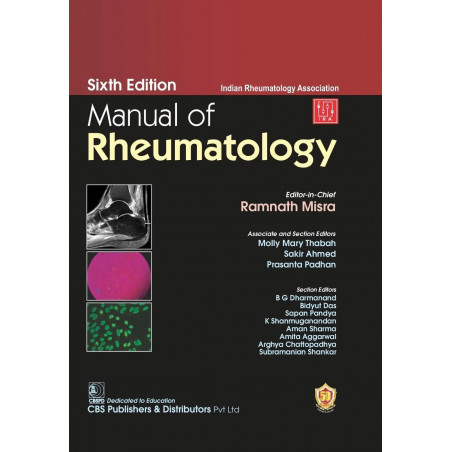 Manual Of Rheumatology 6Ed (Hb 2024) Indian Rheumatology Association book by Ramnath Misra