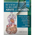Review of Surgery for ABSITE and Boards book by Christian DeVirgilio MD FACS, Areg Grigorian MD - Back Cover