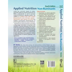 Applied Nutrition Non-Ruminants 4/e (PB - 2027) ISBN - 9788169441629 book by DV Reddy - Additional Image 3