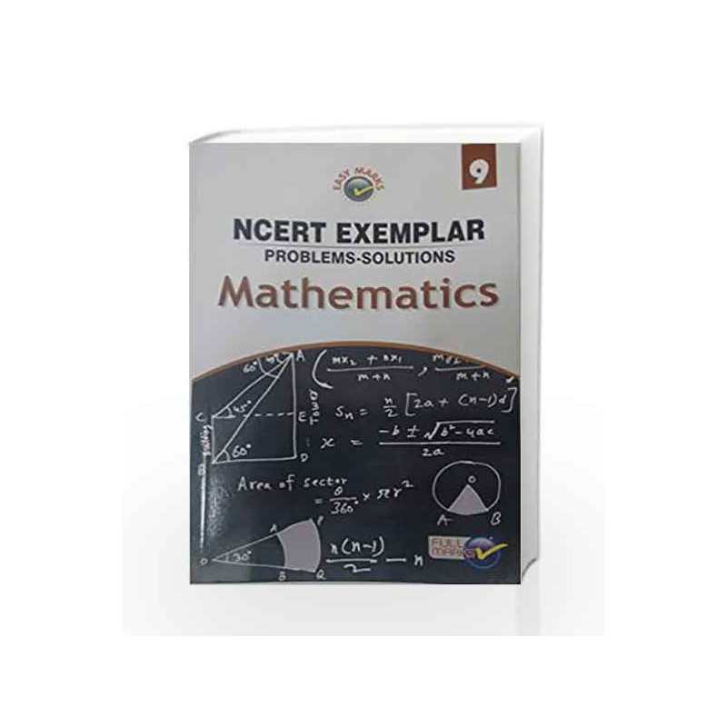 NCERT Exemplar Problems-Solutions Mathematics for Class 9 by Full Marks Book-9789351551478