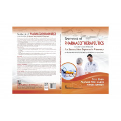 TEXTBOOK OF PHARMACOTHERAPEUTICS FOR SECOND YEAR DIPLOMA IN PHARMACY (PB 2023) book by SHAJU P - Back Cover