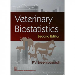 VETERINARY BIOSTATISTICS 2ED (PB 2017) book by SREENIVASAIAH