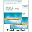 Miller's Anesthesia International Edition, 2 Volume Set: 10ed book by Michael E. Gropper