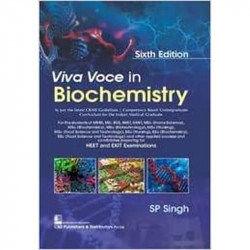 VIVA VOCE IN BIOCHEMISTRY 6ED (PB 2023) book by SINGH S P